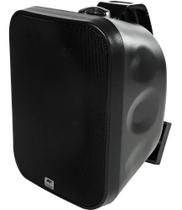 Caixa acustica externa a prova dagua com suporte OS120 IP56 Aat Suporte Cor Preto Caixa acustica externa a prova dagua com suporte OS120 IP56 Aat Suporte Cor Preto