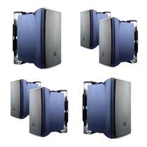 Caixa Acústica JBL p/ Som Ambiente 30W RMS C321P Preta (Kit com 4 caixas )