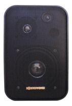 Caixa Acústica Passiva Soundvoice Indoor Ambiente IN40B Preta 4" 60W Rms Com Suporte