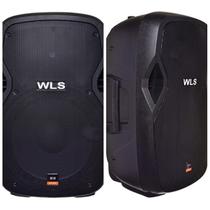 Caixa Acústica WLS S15 Ativa Bluetooth + Caixa S15 Passiva Caixa Acústica WLS S15 Ativa Bluetooth + Caixa S15 Passiva