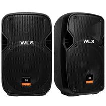 Caixa Acústica WLS S8 Ativa com Bluetooth + Caixa S8 Passiva Caixa Acústica WLS S8 Ativa com Bluetooth + Caixa S8 Passiva