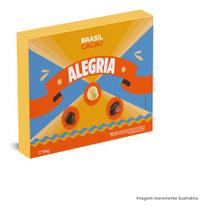 Caixa Alegria Chocolates Finos Brasil Cacau Amendoim Coco Caixa Alegria Chocolates Finos Brasil Cacau Amendoim Coco