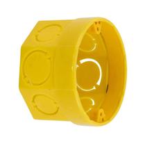 Caixa amarela 3x3 octogonal tflex - tigre