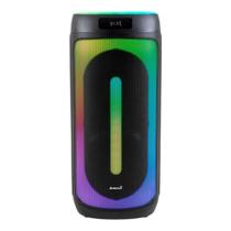 Caixa Amplificada Amvox Festa II - 1600W RMS - TWS - Bivolt - Efeitos LED - Bateria 4h - ACA 1601