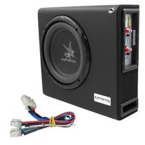 Caixa Amplificada Automotiva Corzus CXMS 303 Mini Slim 3 Canais 350 W RMS