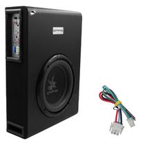 Caixa Amplificada Automotiva Corzus CXS 200 Slim 8'' Polegadas 200W RMS