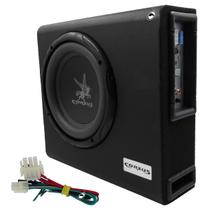 Caixa Amplificada Automotiva Mini Slim CXMS 200 8'' Polegadas 200W Corzus