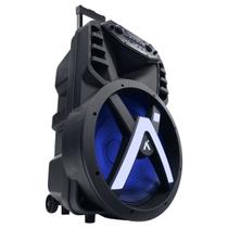 Caixa Amplificada Bluetooth Alça Retrátil com Rodinhas Caixa Amplificada Bluetooth Alça Retrátil com Rodinhas