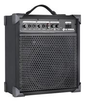 Caixa Amplificada Ll Lx 60 Cubo Guitarra Violão Mic Som Tv Preta 110v220v bivolt