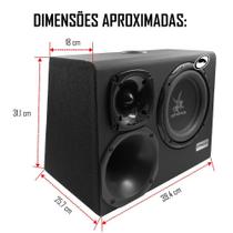 Caixa Amplificada Mini Trio Cxmt 300 Corzus 300W Rms