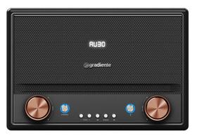 Caixa Amplificada Nostalgie Gradiente 1000W Bluetooth USB FM