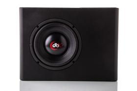 Caixa amplificada Slim Subwoo Dbx 200W Chicote Instalação 5M Caixa amplificada Slim Subwoo Dbx 200W Chicote Instalação 5M