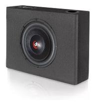 Caixa amplificada slim subwoofer 8 pol dbx ativa grave carro