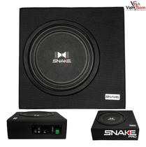 Caixa Amplificada Snake Sub Slim 8 Polegadas 200W 2 OHMS