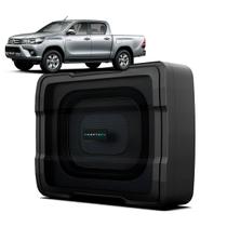 Caixa Amplificada Subwoofer 6x8” Faaftech FT-SW68 TY Toyota Corolla Hilux Etios com Chicote Plug and Play - Faaftech