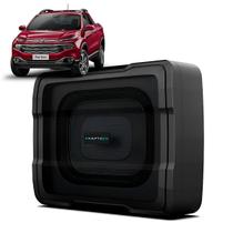 Caixa Amplificada Subwoofer 6x8” Faaftech FT-SW68 UC Fiat Argo Cronos Toro com Chicote Plug and Play - Faaftech