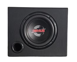 Caixa amplificada subwoofer 8 " obvius ativa som grave carro