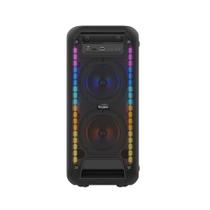 Caixa Amplificada Sumay Rainbow 160w Bluetooth Usb Microfone C/Fio Multimídia Karaokê