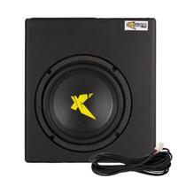 Caixa Amplificada Super Slim Mini 200w Rms Embaixo Banco Carro