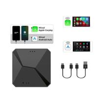 Caixa Android 13 CarPlay Com Suporte Para Android Auto Sem Fio, Netflix E YouTube Para Carros Com Caixa Android 13 CarPlay Com Suporte Para Android Auto Sem Fio, Netflix E YouTube Para Carros Com