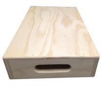 Caixa Apple Filmcraft Metade 51x30x10 cm Compensado Caixa Apple Filmcraft Metade 51x30x10 cm Compensado