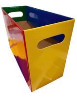 Caixa Arquivo Apps Mix de 4 Cores Com 1 (Papelão) Avulso