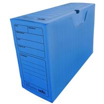 Caixa Arquivo Morto 36x25x13,5 cm Azul Dello Caixa Arquivo Morto 36x25x13,5 cm Azul Dello
