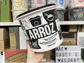 Caixa Arroz Pop Box Tupperware 5 kg - 6,5 litros