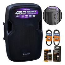 Caixa Ativa 12 Waldman Rc-450x + Cabo + Polidor