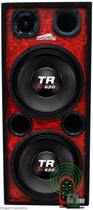 Caixa Ativa 2 Woofer Triton 620 + Taramps 3000 Trio Longa