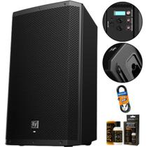 Caixa Ativa Eletro Voice Zlx12p 12" 1000w + Polidor Rove + Cabo P10 Caixa Ativa Eletro Voice Zlx12p 12" 1000w + Polidor Rove + Cabo P10