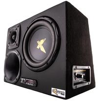 Caixa Ativa Exclusive Trio Sub 8 300rms Bluetooth Carro Casa