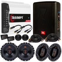 Caixa Ativa JBL SW68AMS com Módulo DS800x4 mais 04 Alto Falantes 6x9 pol 240W e 6 pol 160W e 02 Cabos RCA e 02 Cabos Y Caixa Ativa JBL SW68AMS com Módulo DS800x4 mais 04 Alto Falantes 6x9 pol 240W e 6 pol 160W e 02 Cabos RCA e 02 Cabos Y