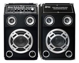 Caixa ativa lenoxx ca-320 130w rms usb, sd auxiliar bivolt