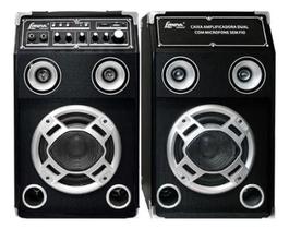 Caixa ativa lenoxx ca-320 130w rms usb, sd auxiliar bivolt