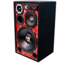 Caixa Ativa Modulo Taramps Usb Bluetooth - Falante 12" Triton + Falante 6" Triton