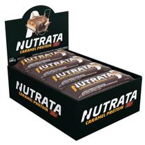 Caixa Barra de Proteína Nutrata Caramel Protein 12 unidades