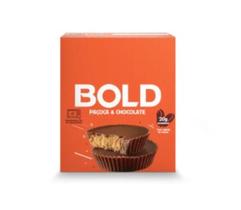 Caixa Barra Proteica Paçoca E Chocolate 12Unid - Bold Snacks