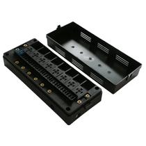 Caixa Base 16 Reles 24 Fusiveis 12V 24V Universal Caixa Base 16 Reles 24 Fusiveis 12V 24V Universal