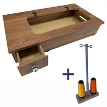 Caixa Base Portátil Máquina Costura Singer Elgin Vigorelli - Star Costura