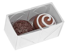 Caixa Basic 2 Doces Branco Ideia