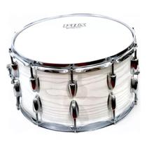 Caixa Bateria PHX 8X14 10 Afinações Canoa Dupla Branco Wood