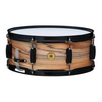 Caixa Bateria Tama WP1455 BK NZW Woodworks Natrual Zebra Wood Madeira de 14 x 5,5
