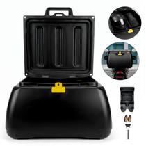 Caixa Baú Bauleto 65 Litros Com Suporte Universal Motoboy Icbras Caixa Baú Bauleto 65 Litros Com Suporte Universal Motoboy Icbras