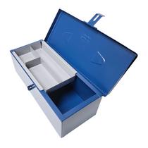 Caixa Baú Maleta De Aço P/ Ferramentas Multiuso 30 Cm N.00 Caixa Baú Maleta De Aço P/ Ferramentas Multiuso 30 Cm N.00