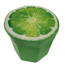 Caixa Baú Puff Organizador Dobrável Frutas - Imporiente