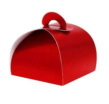 Caixa Bem Casado Vermelho Texturizado - 6,5x6,5x5,5cm - 12 unidades - Assk - Rizzo Caixa Bem Casado Vermelho Texturizado - 6,5x6,5x5,5cm - 12 unidades - Assk - Rizzo