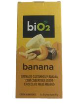 Caixa biO2 Nuts Banana com Chocolate 3 und 25 g