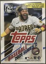 Caixa Blaster de Cards de Beisebol Topps Série 2 2021 com 7 Pacotes