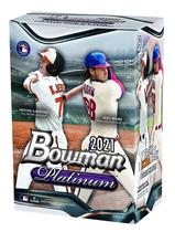 Caixa Blaster de Cartas de Baseball Topps 2021 Bowman Platinum